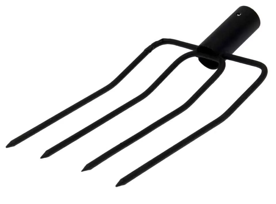 Вилы 4-рогие навозные сварные из калиброванной стали